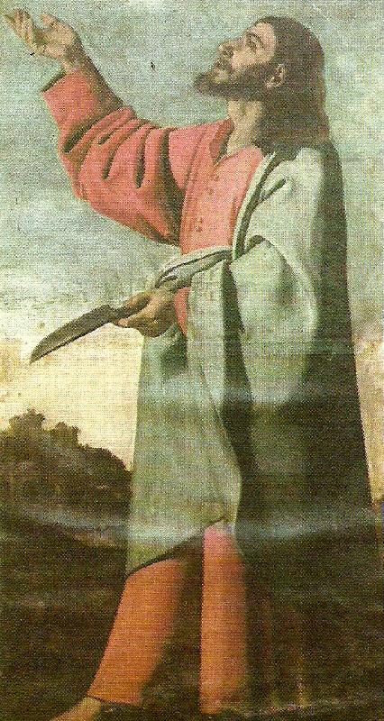 Francisco de Zurbaran st, bartholomew oil painting picture